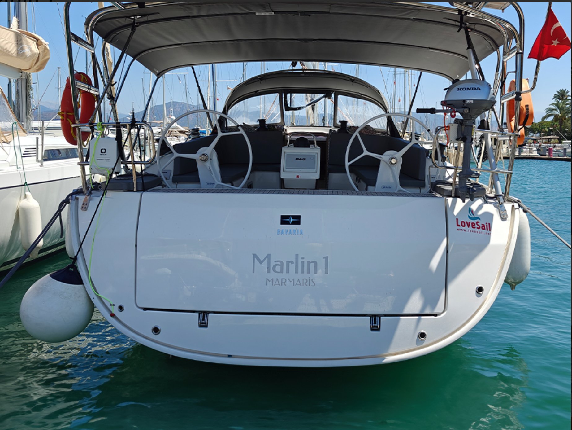 Marlin 1 - Sailboat in Karagözler