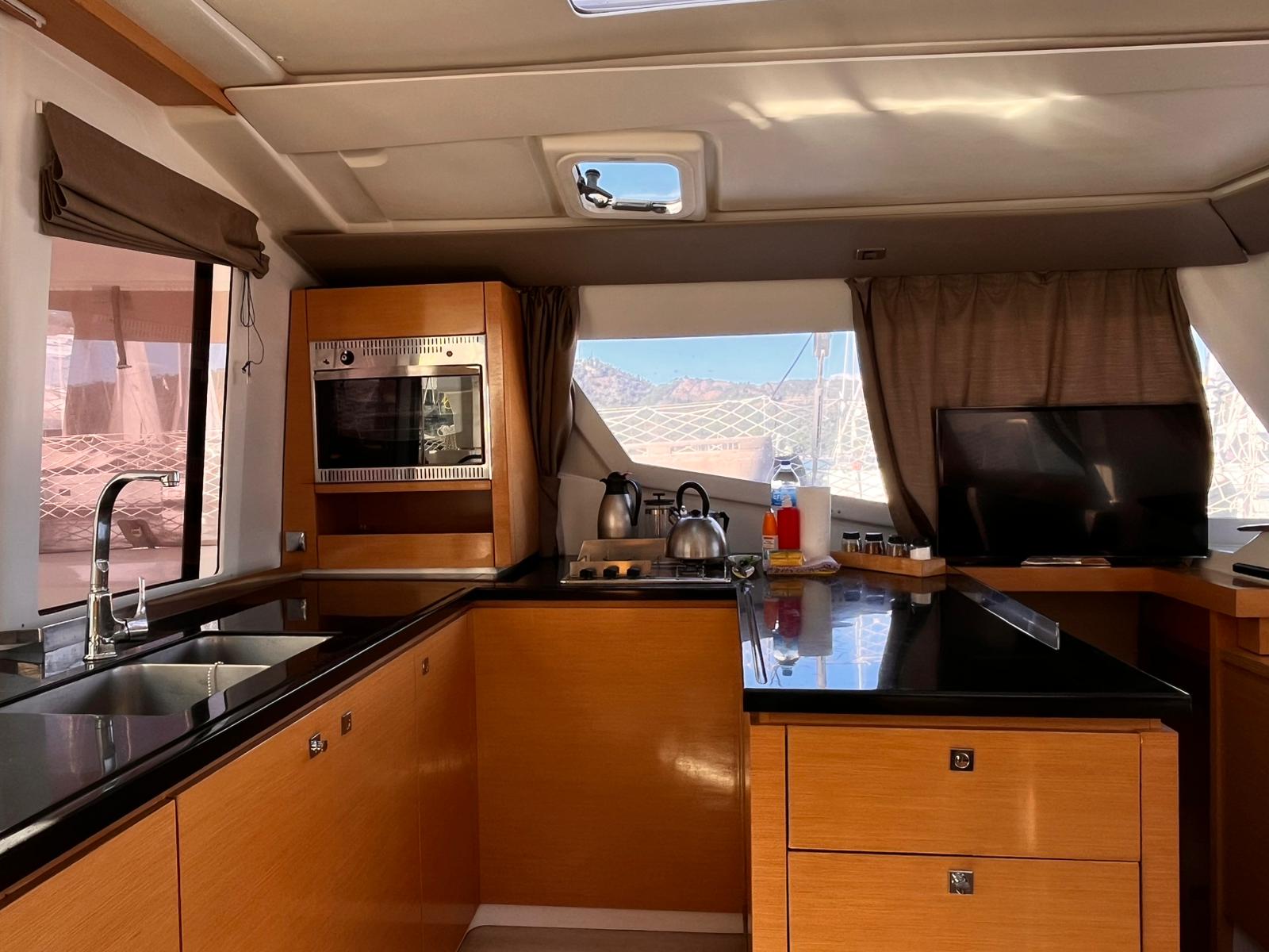 Lycia - Catamaran in Karagözler