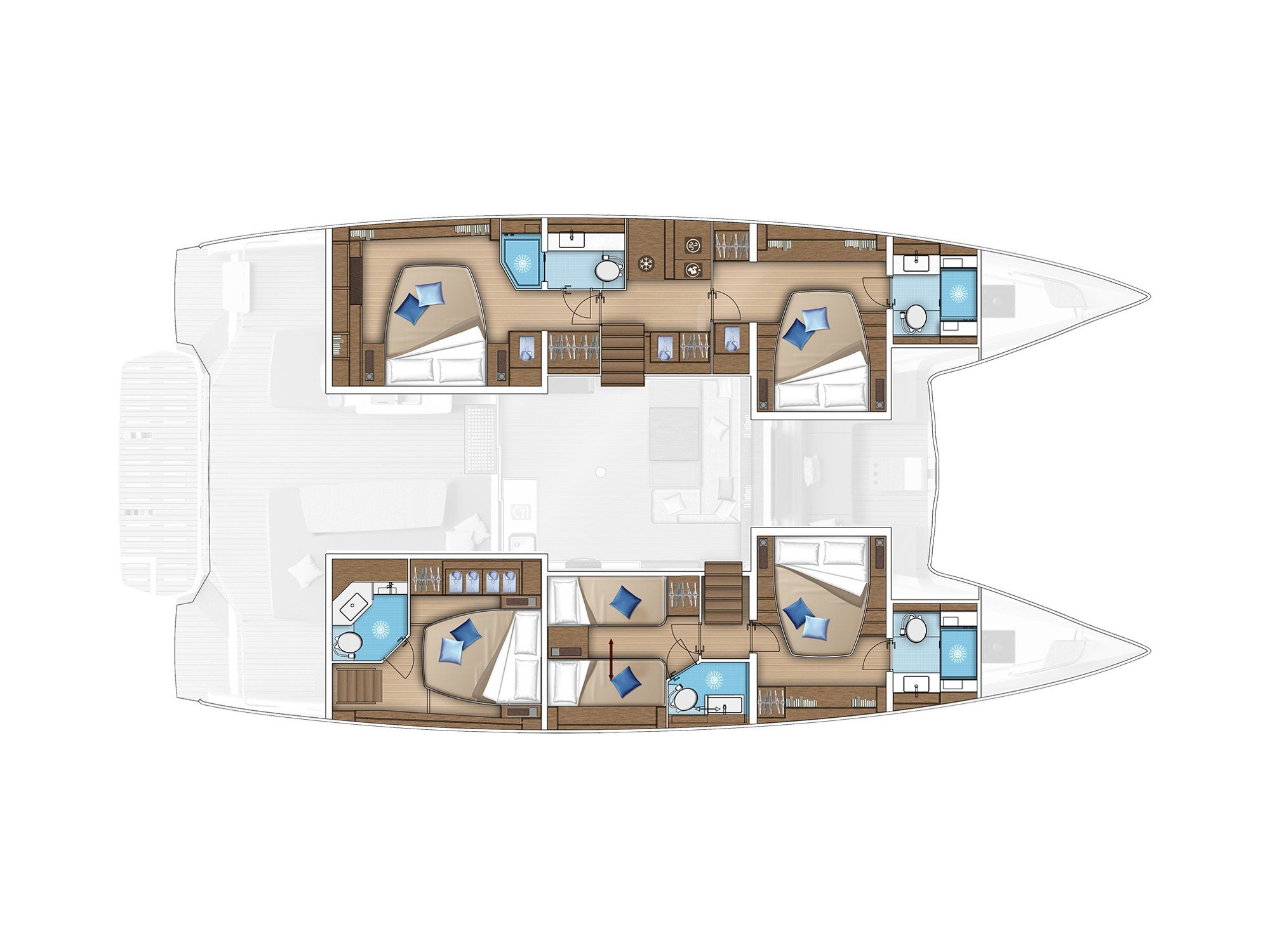 AZUL - Catamaran in Kerkira