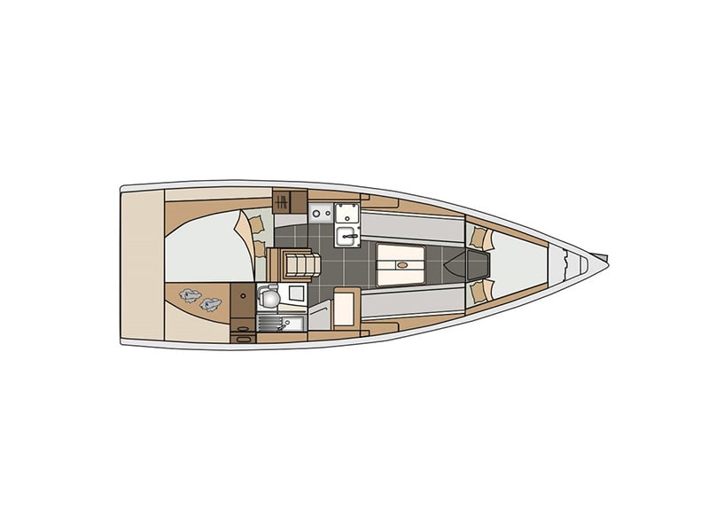 Kind of Blue - Sailboat in Marseille