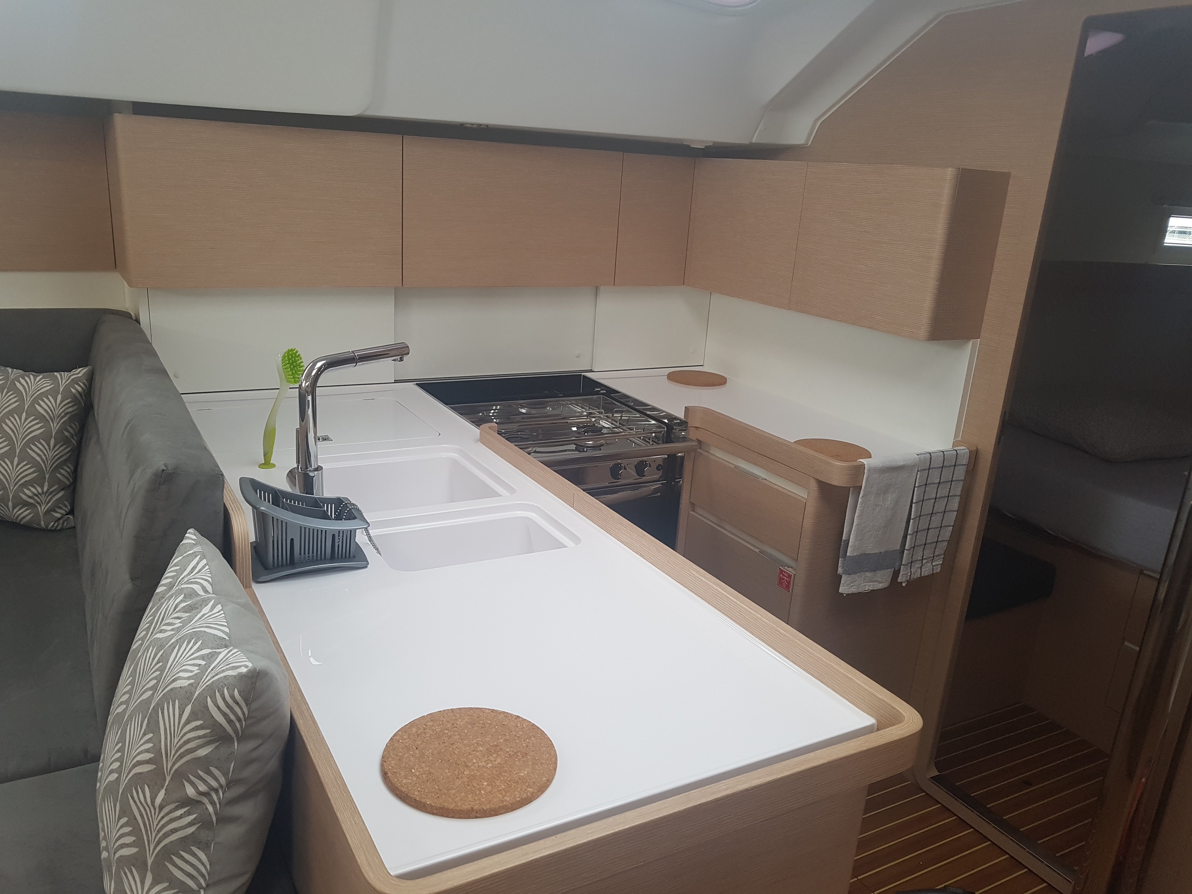 April - Sailboat in Pirovac