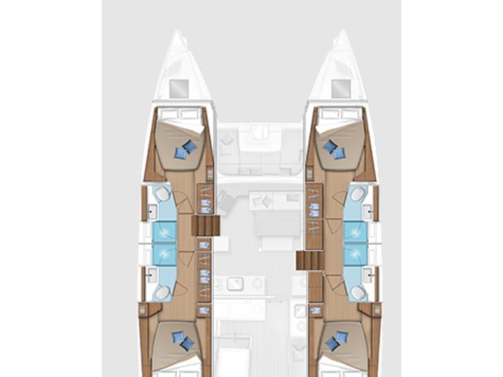 Dos Hermanos - Catamaran in Lefkada