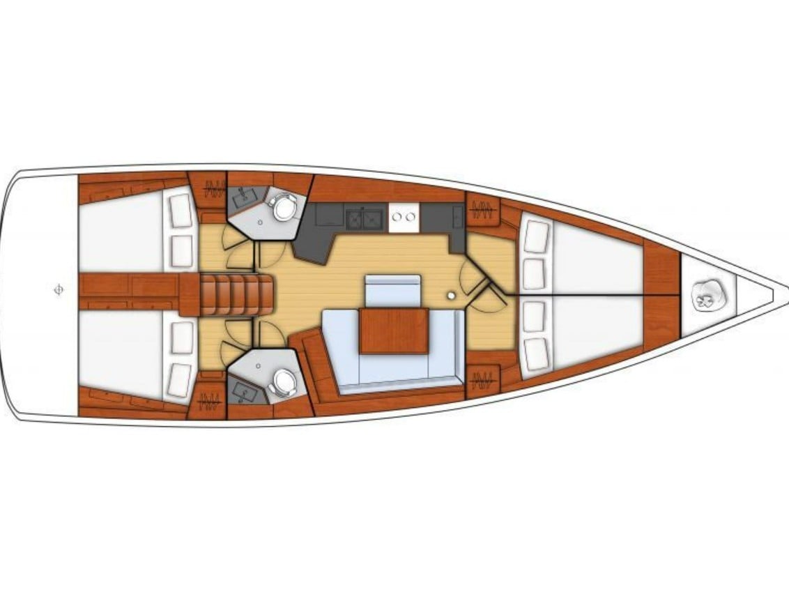 Zeppelin - Sailboat in Palairos