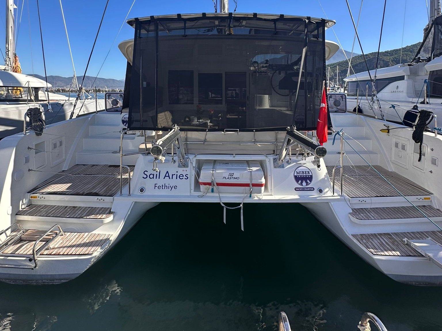 Miber Aries - Catamaran in Karagözler