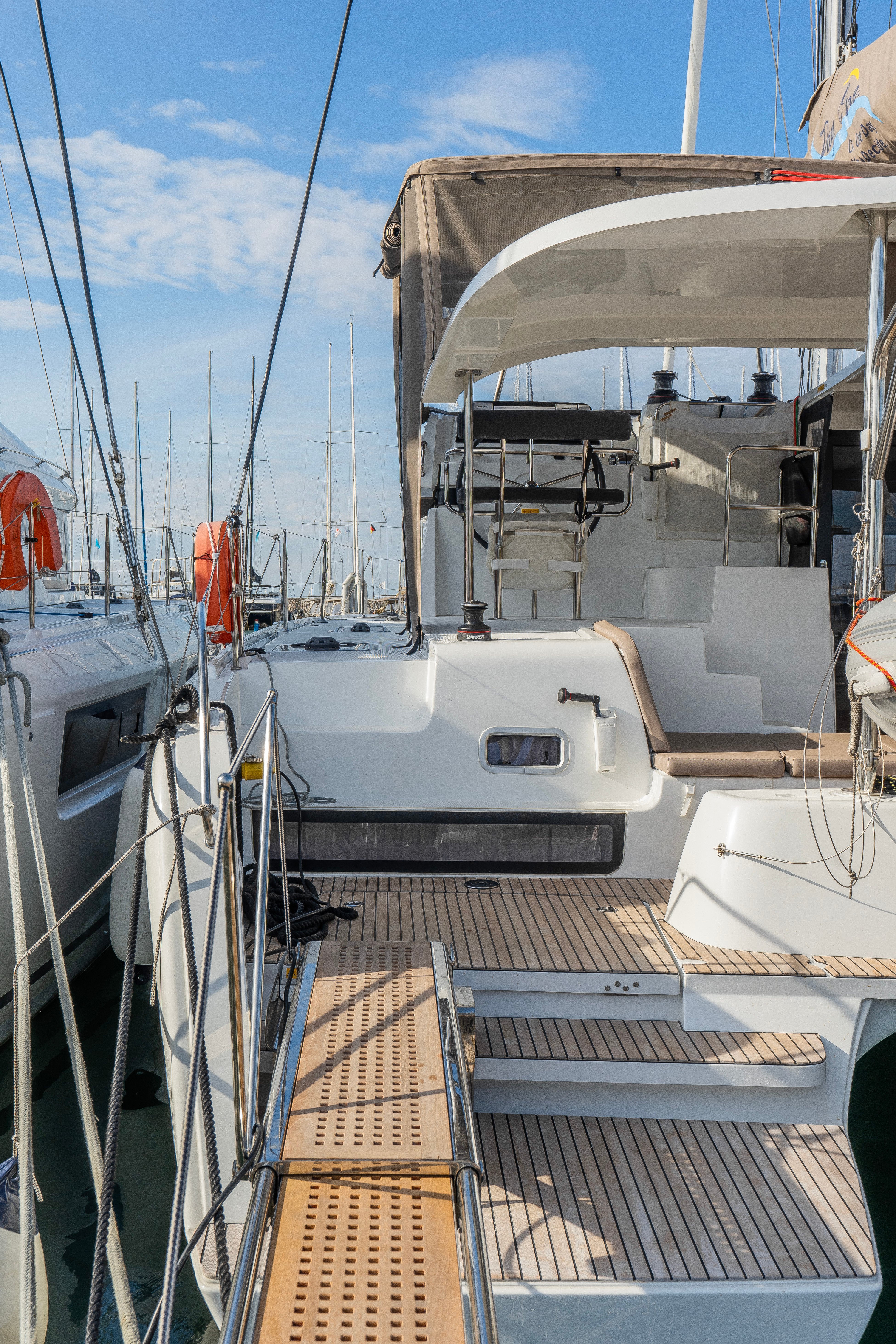 DAY ONE - Catamaran in Piso Livadi