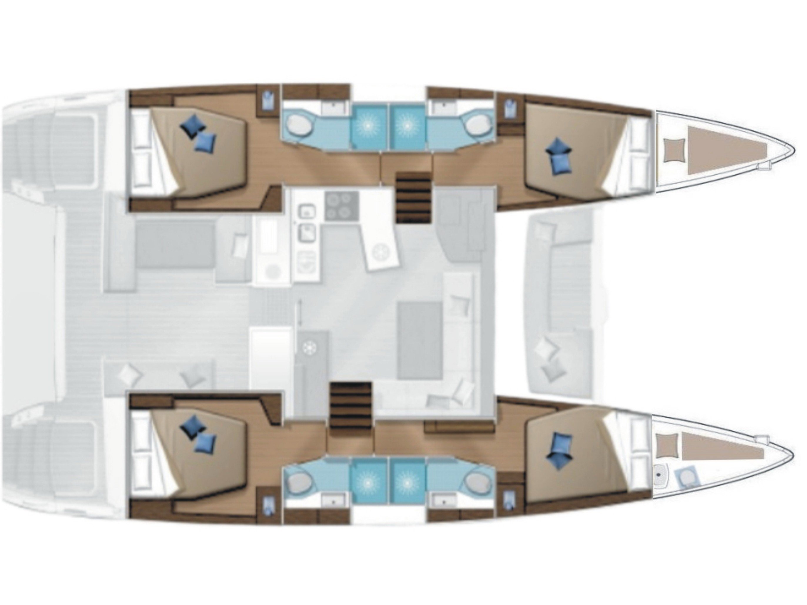 Alegria - Katamaran içinde Alimos