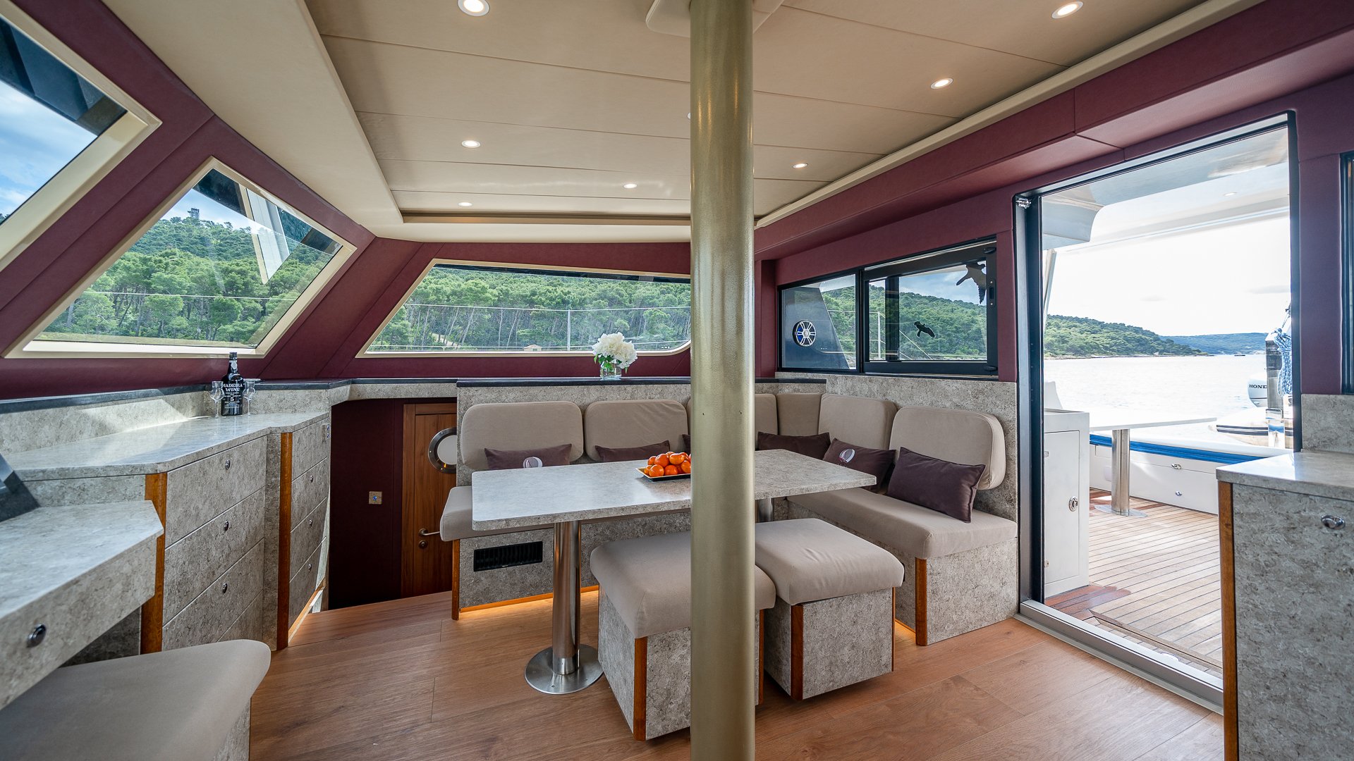 Blue - Catamaran in Split