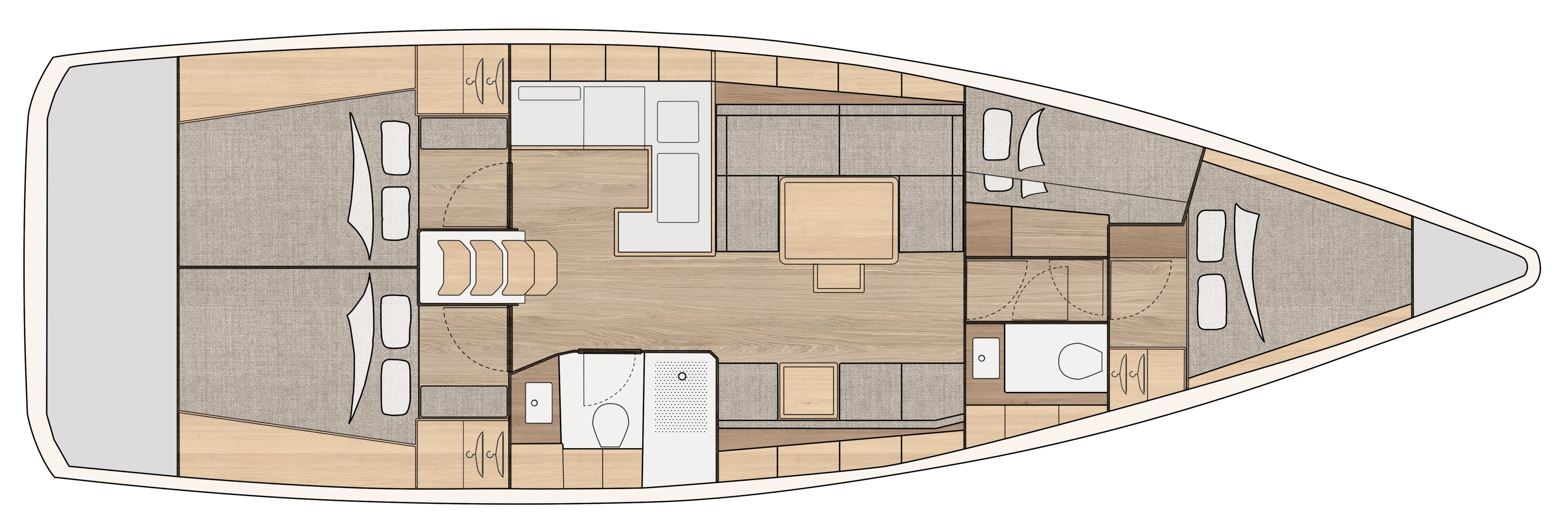BIA - Sailboat in Kaštel Gomilica
