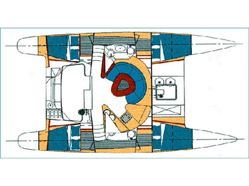 North Cat 1 - Katamaran içinde Volos