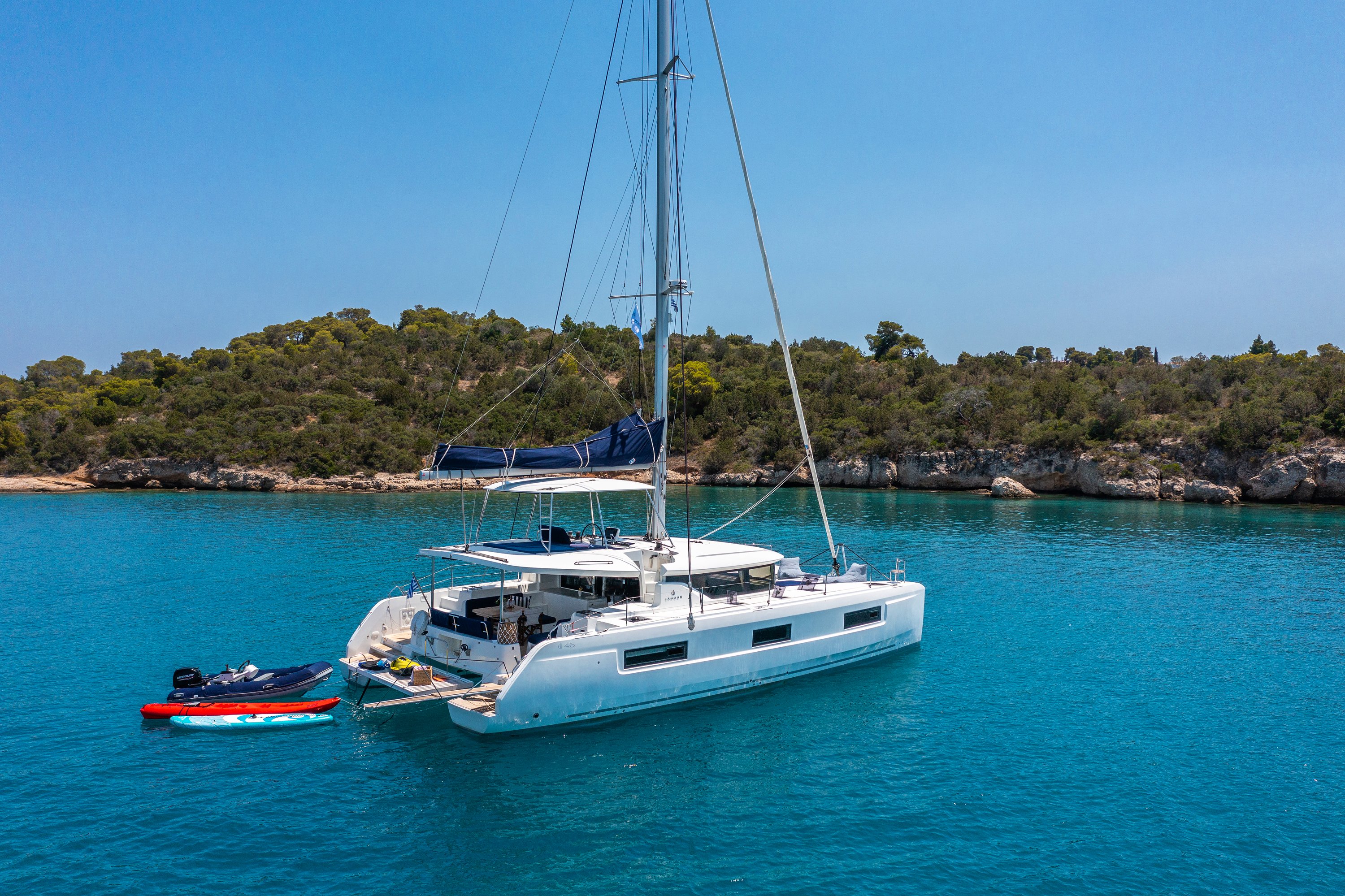 ZANGA - Catamaran in Porto Cheli