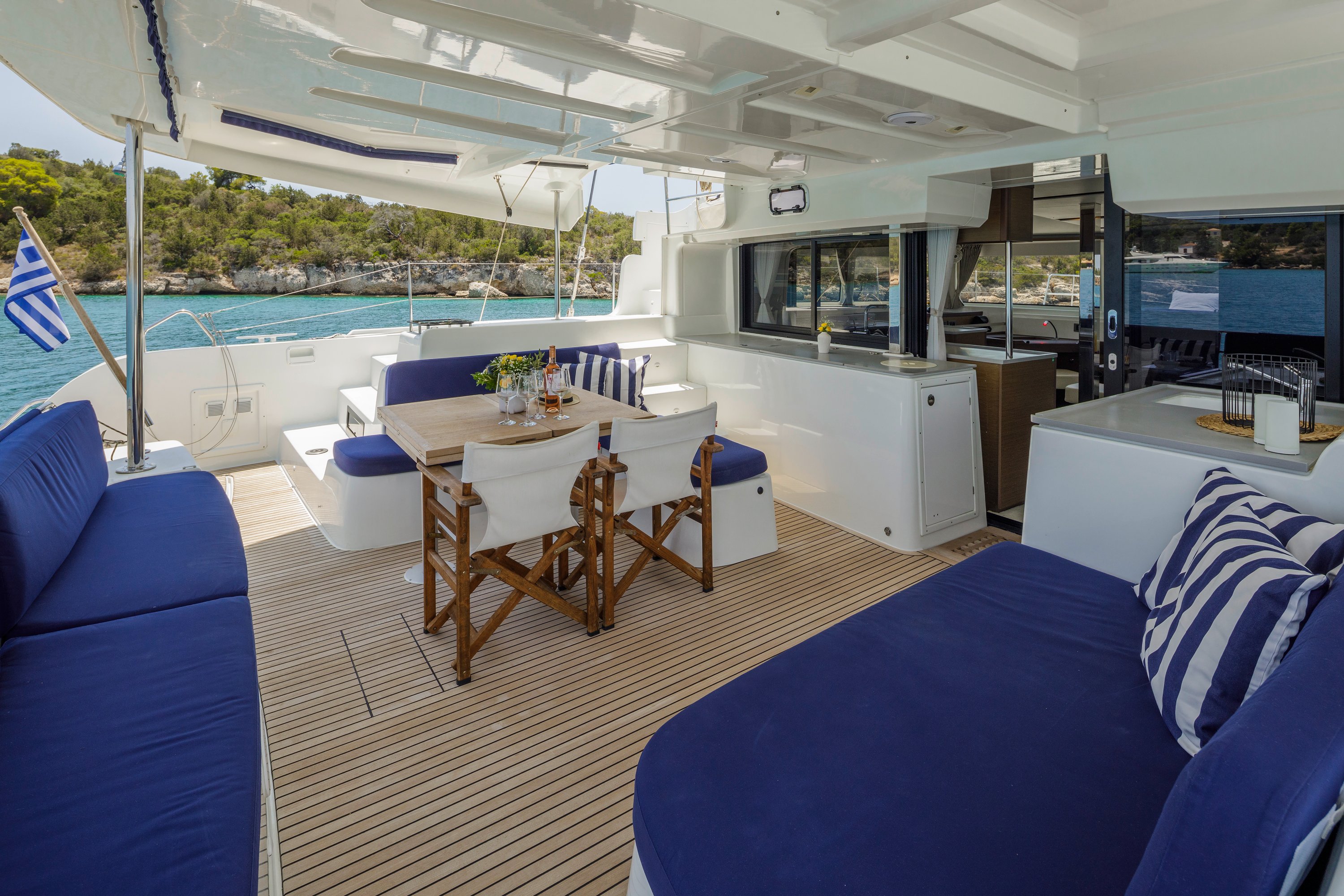 ZANGA - Catamaran in Porto Cheli