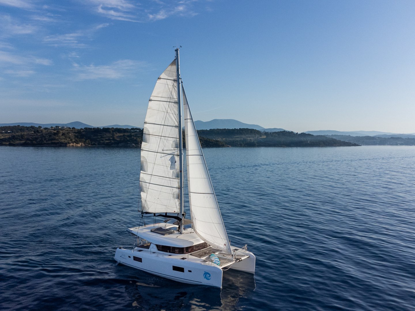 AURA - Catamaran in Porto Cheli