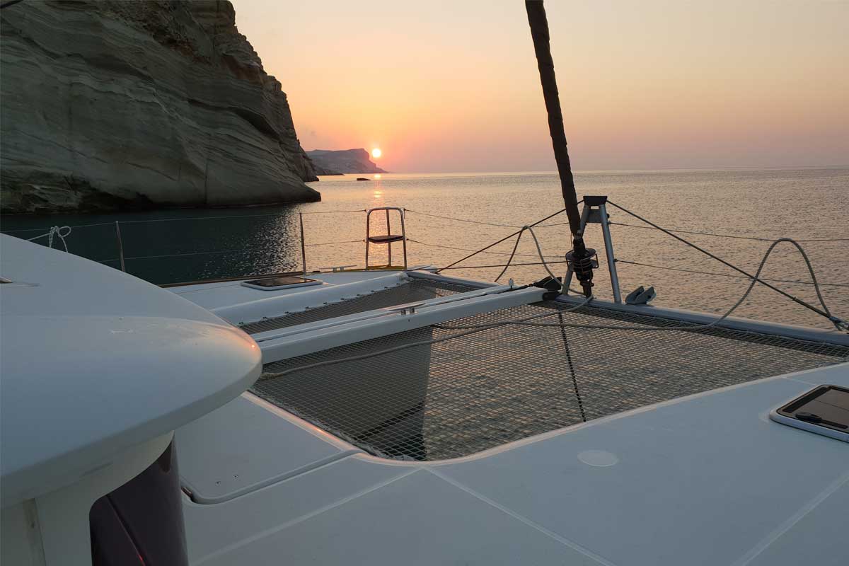 Footprints - Catamaran in Preveza