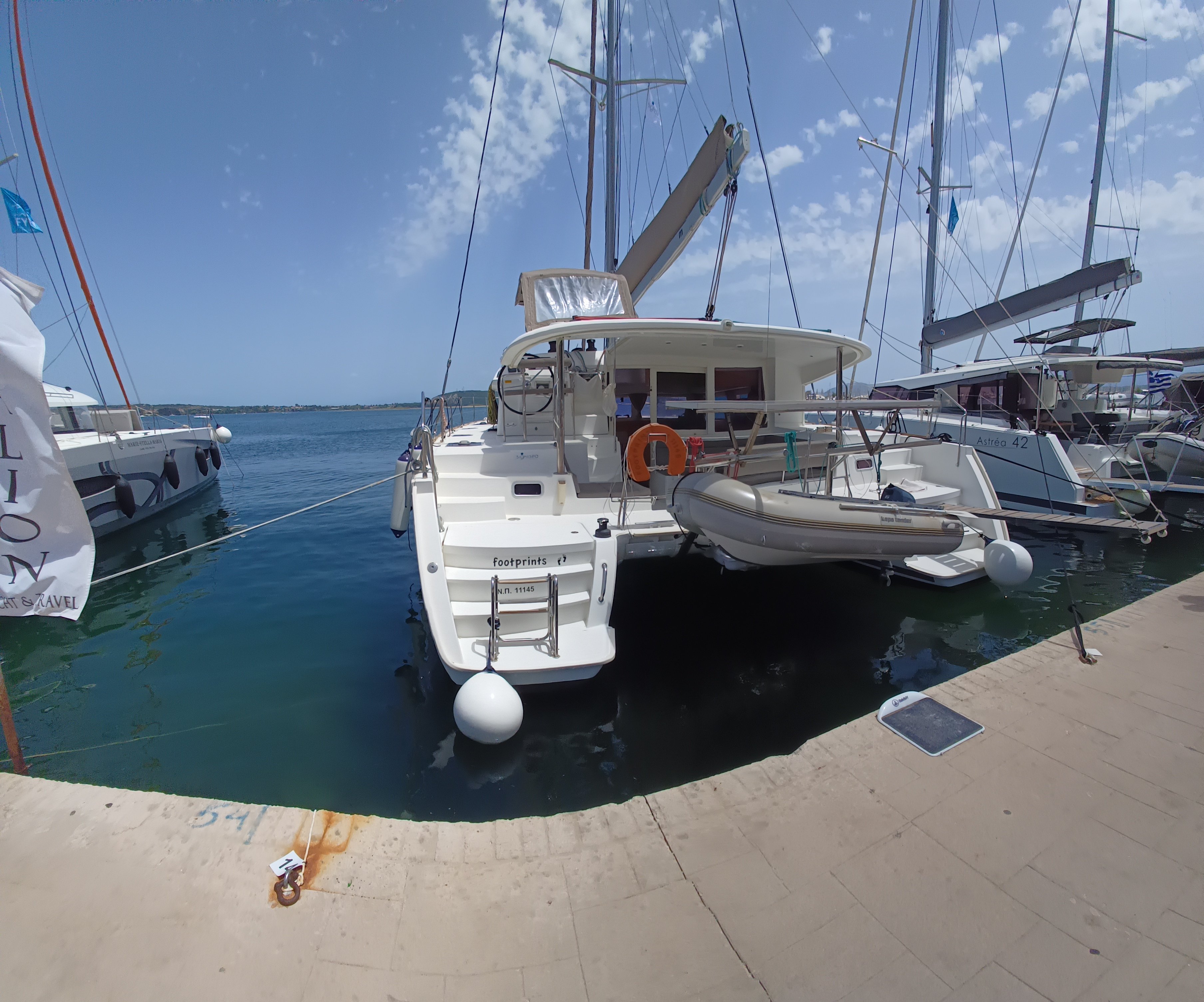 Footprints - Catamaran in Preveza