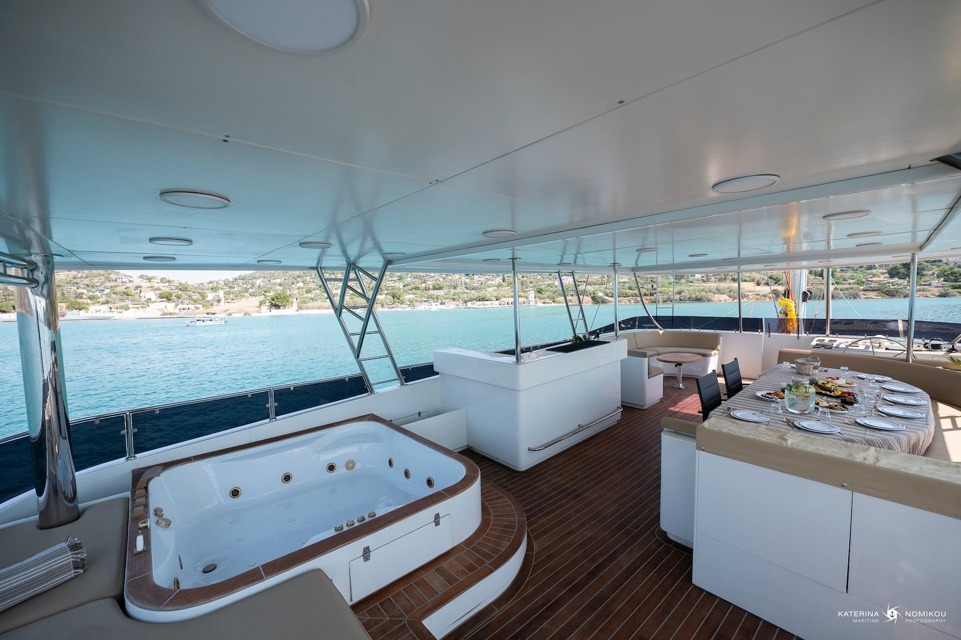 LONG ISLAND - Catamaran in Nea Peramos