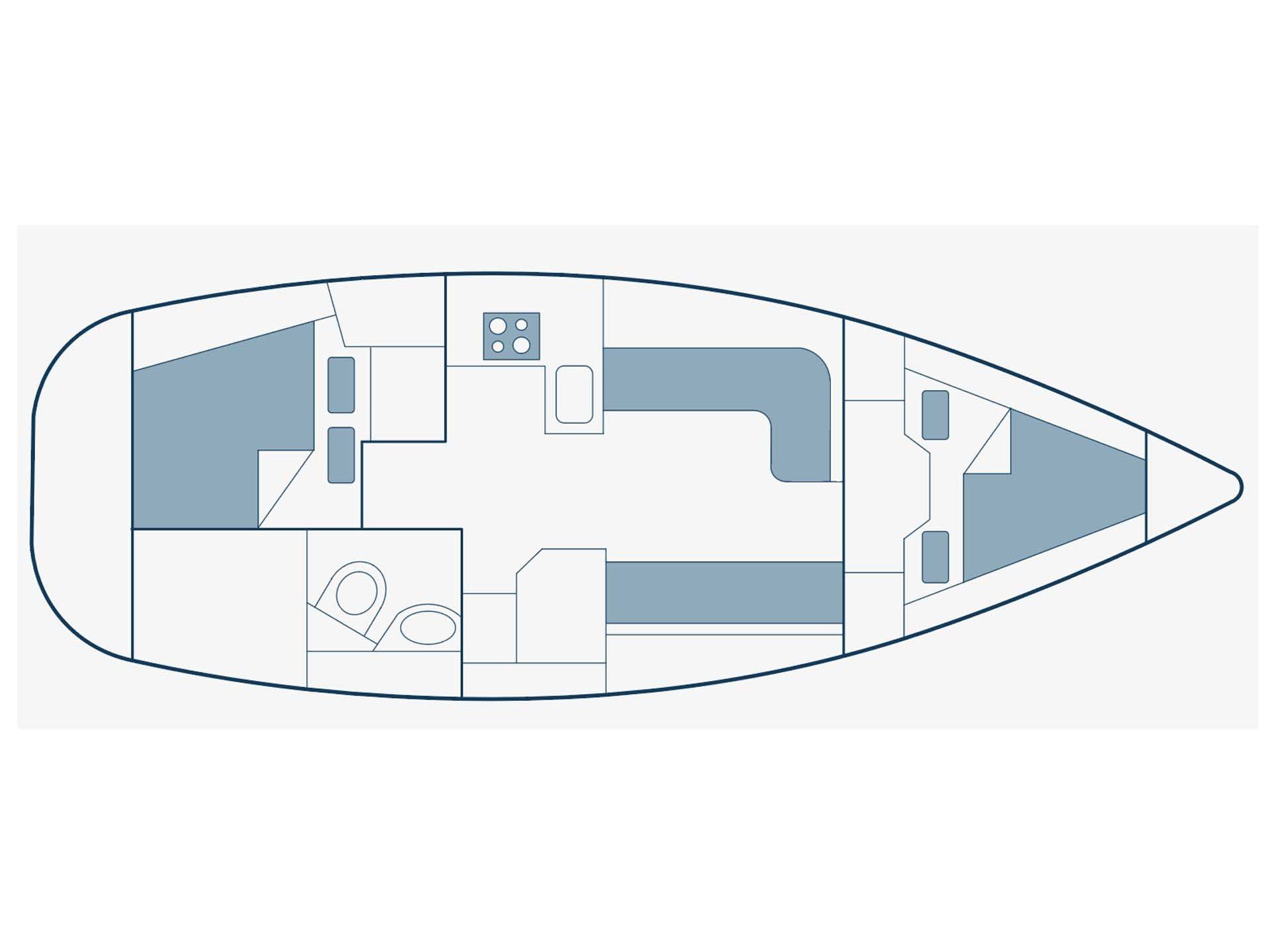 Sea Sail 2 - Sailboat in Nikiana