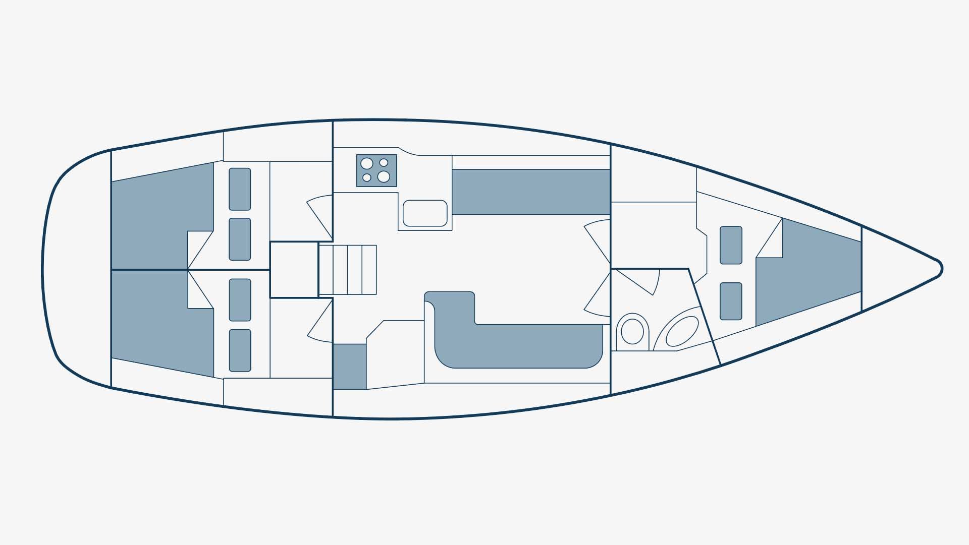 Alexandros 1 - Sailboat in Nikiana