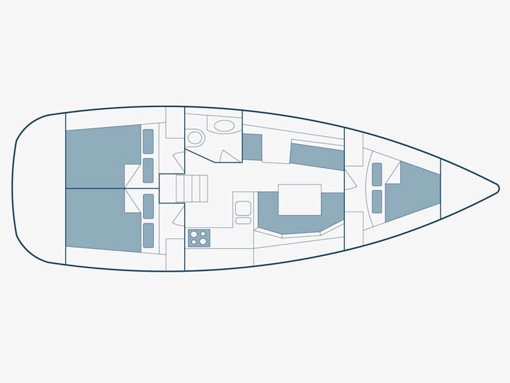 Kos 36.1 - Sailboat in Nikiana