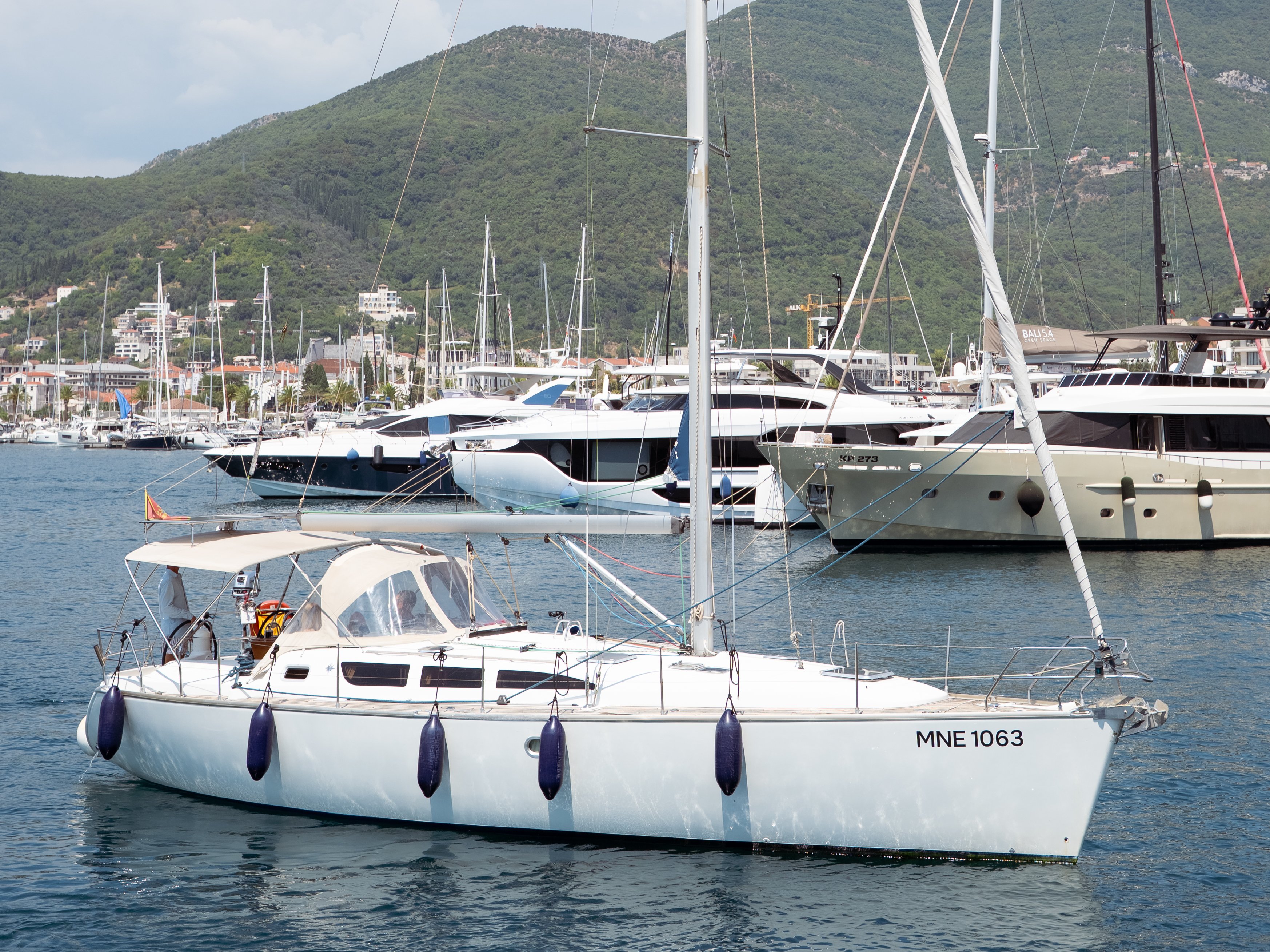 Azure - Sailboat in Tivat