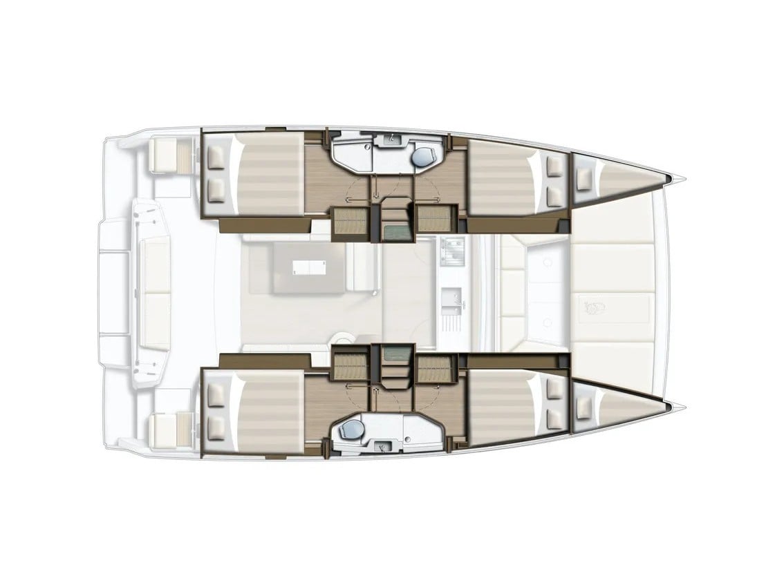 Poucette - Catamaran in Le Marin