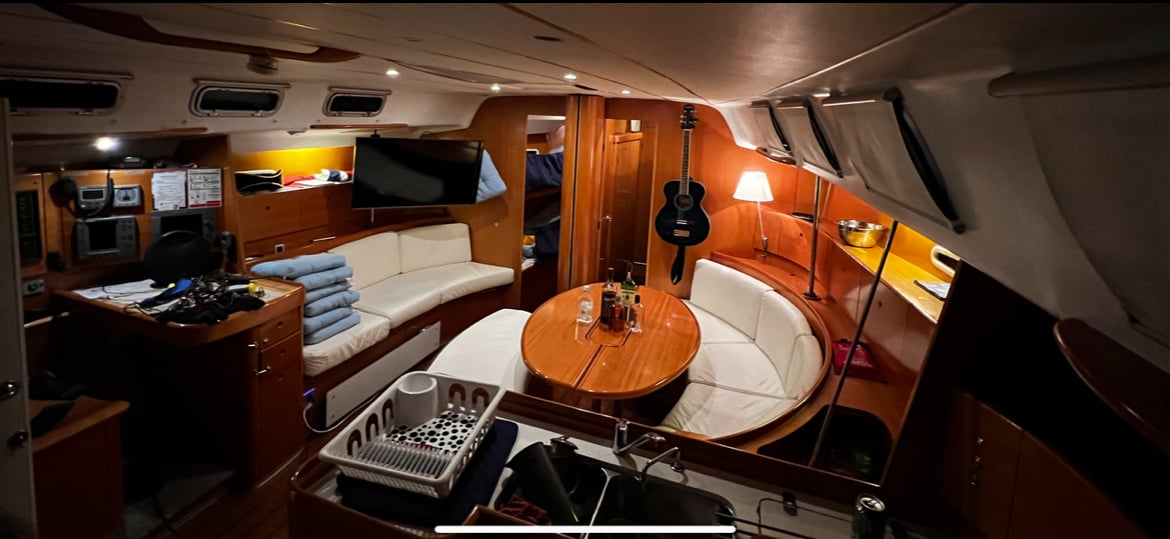 Blue Dawn - Sailboat in Ytrebygda