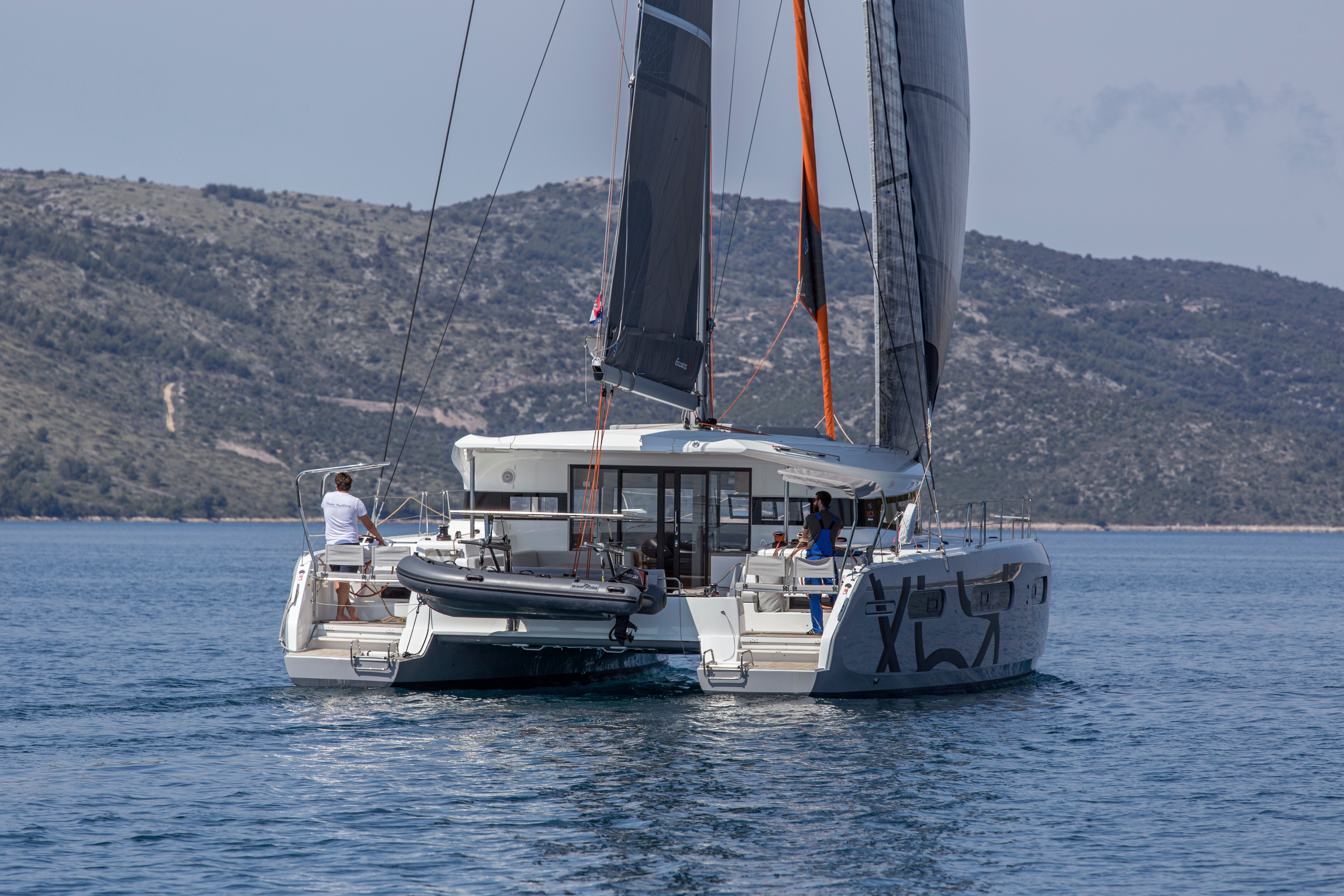 White Lotus - Catamaran in Mitikas