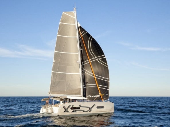 Team Let's Go - Catamaran in Mitikas