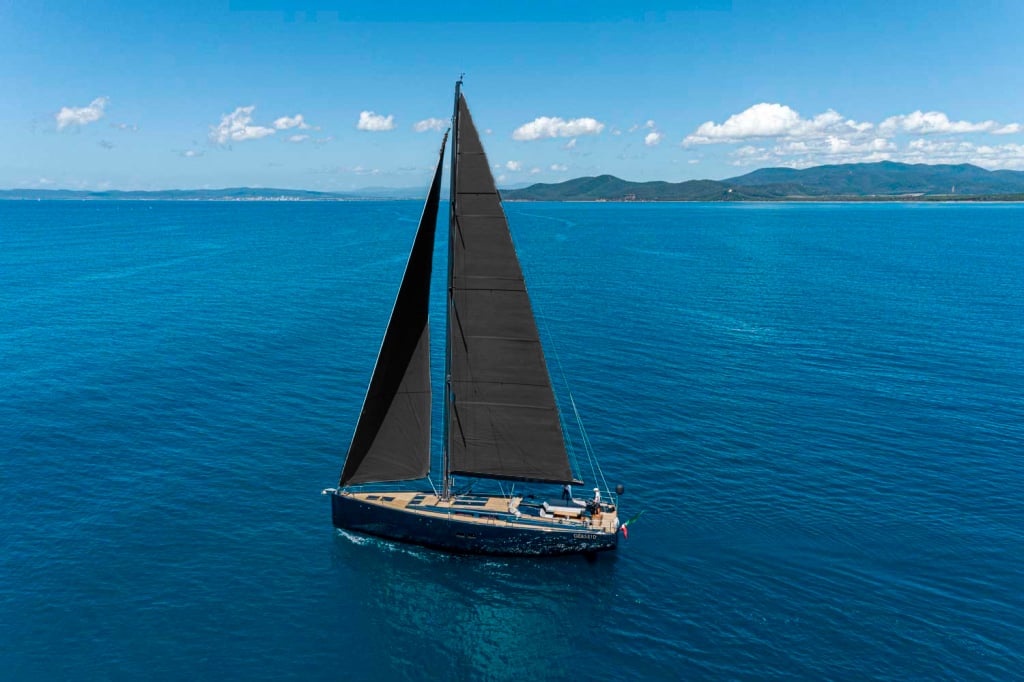 Kind of Blue - Sailboat in Portisco