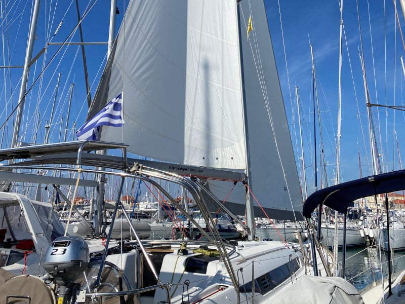 Sea and Sky - Sailboat in Lefkada