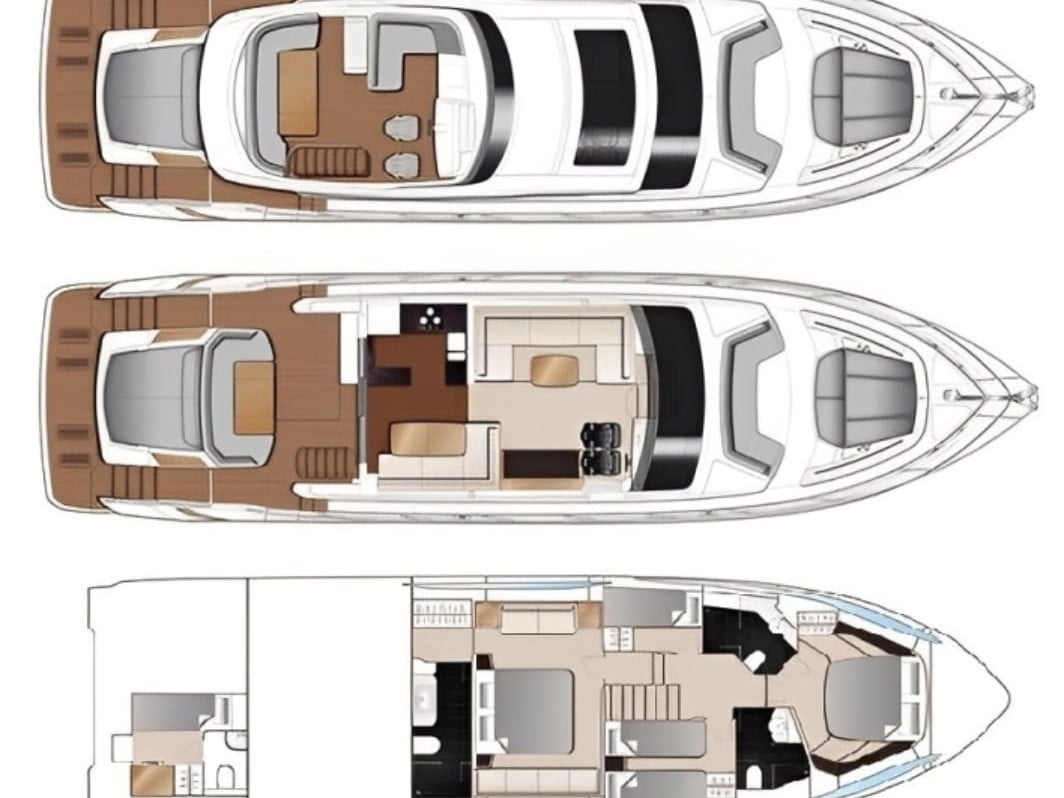 Far & Away - Motor Yacht in Kontokali