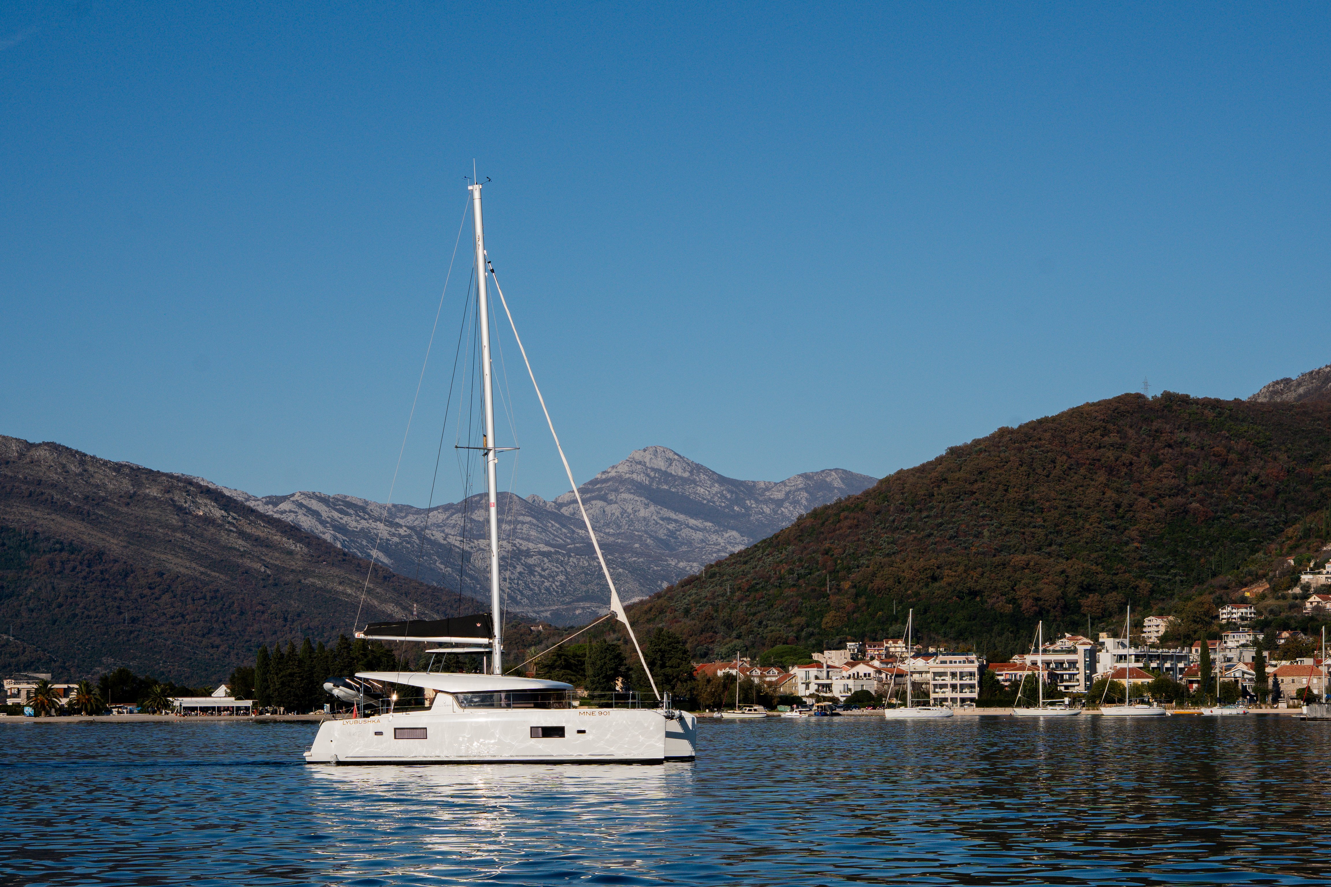 Lyubushka - Catamaran in Tivat