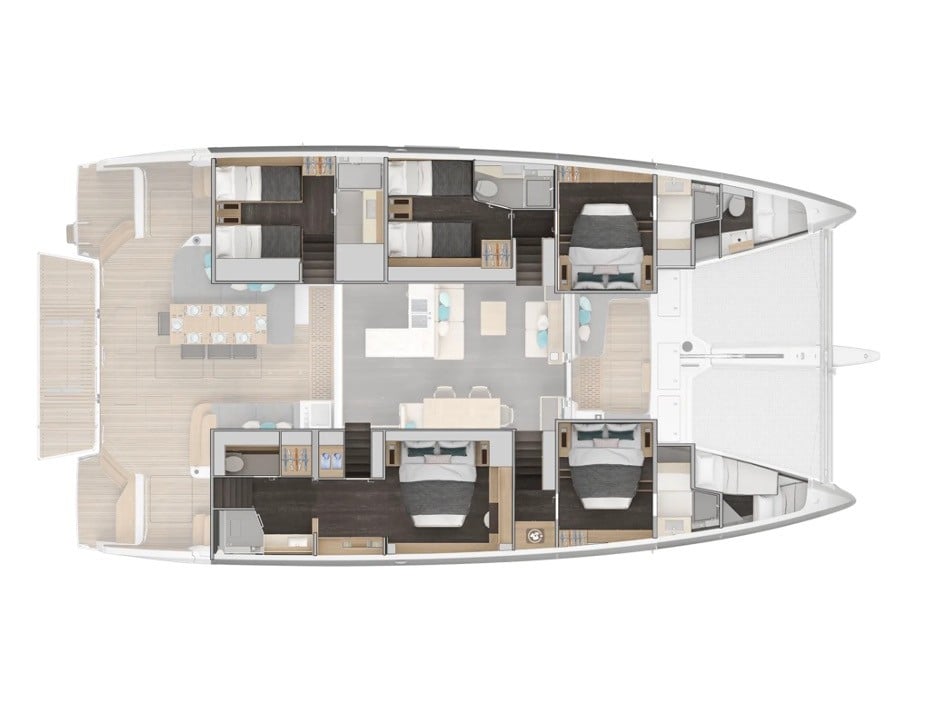 CATWALK I - Katamaran içinde Kaštel Gomilica