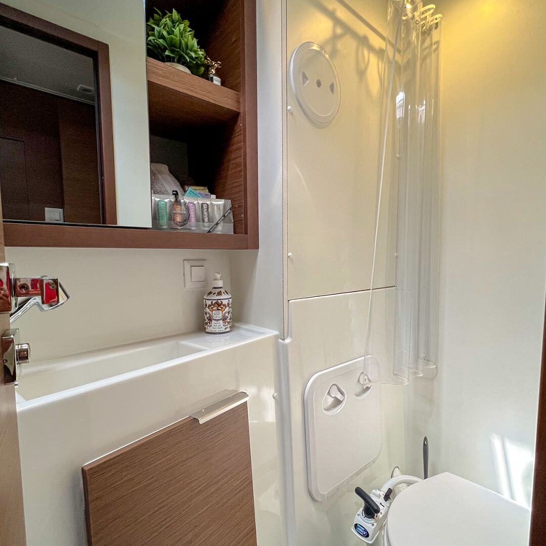 WHITE - Catamaran in Salerno