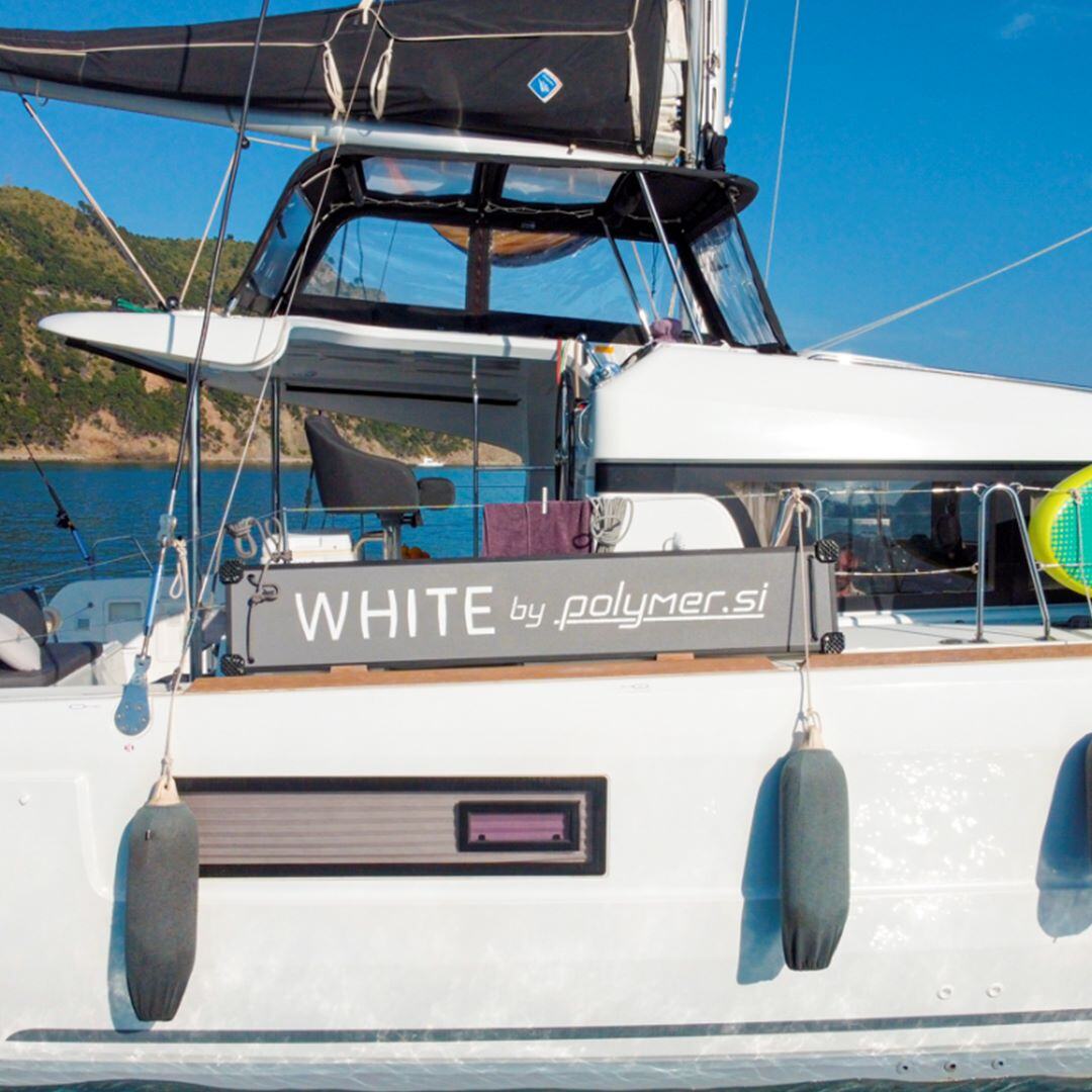 WHITE - Catamaran in Salerno