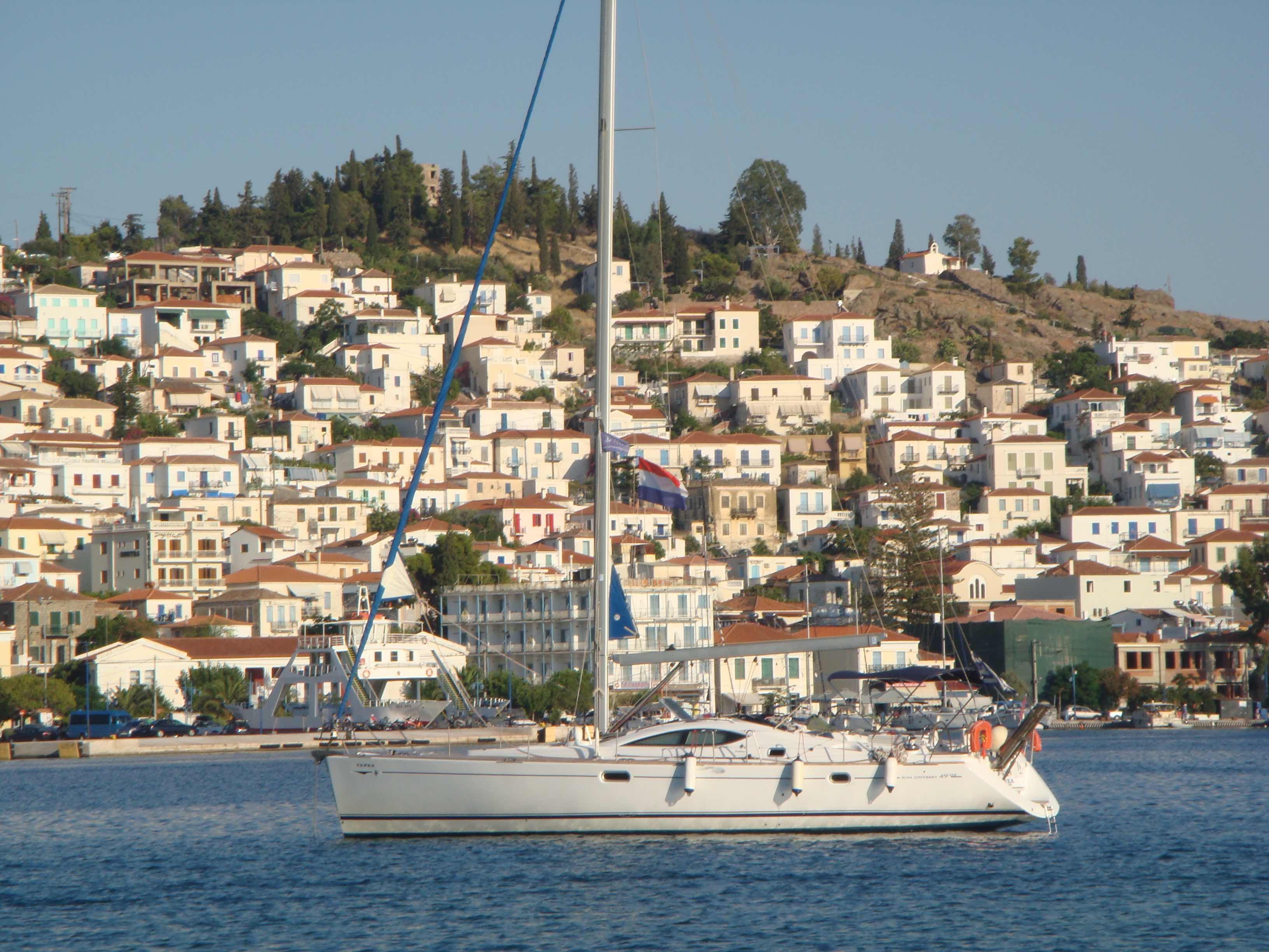 Idrea - Sailboat in Lavrio
