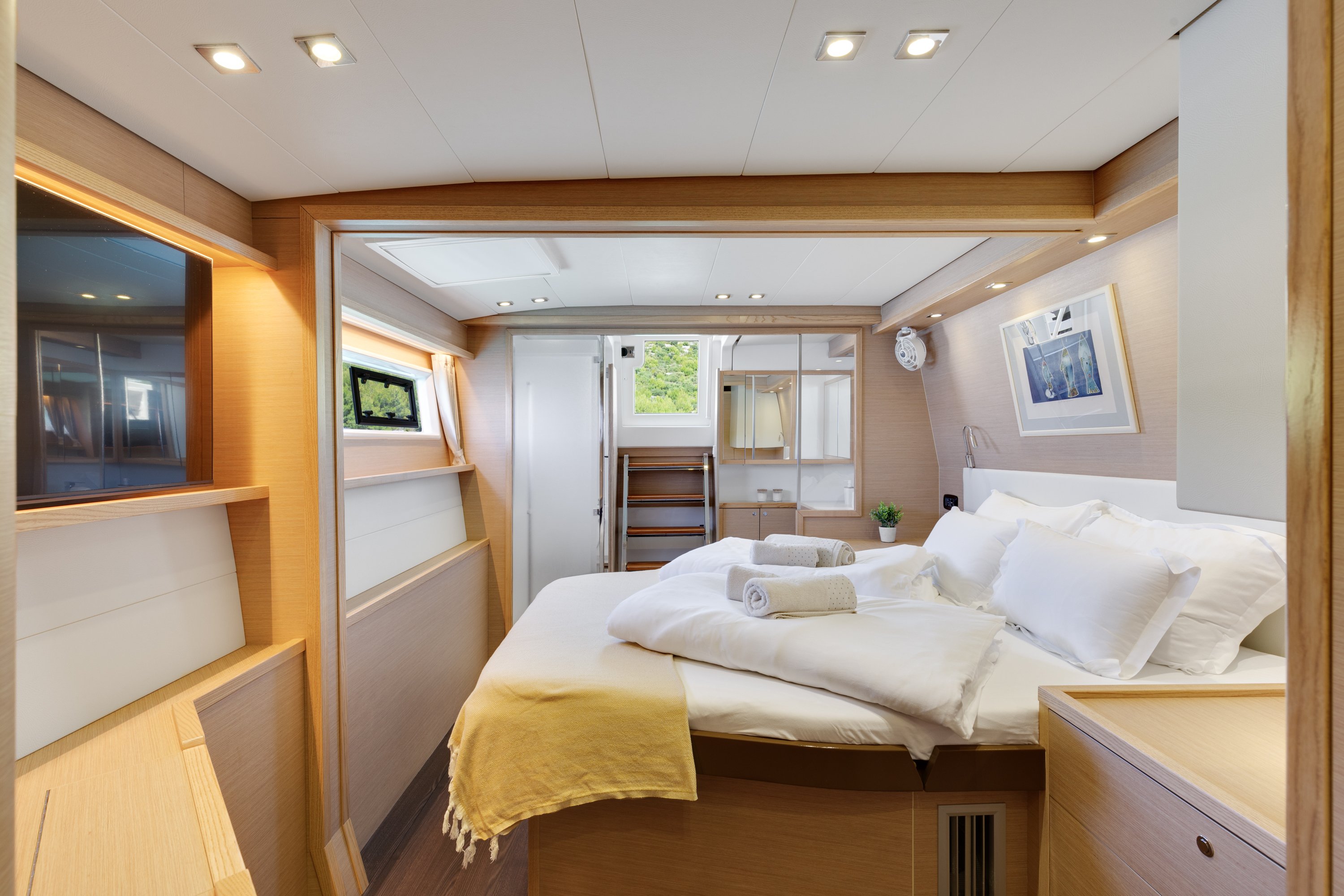 Cool Change - Catamaran in Marina