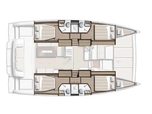 Blue Navy - Catamaran in Lefkada