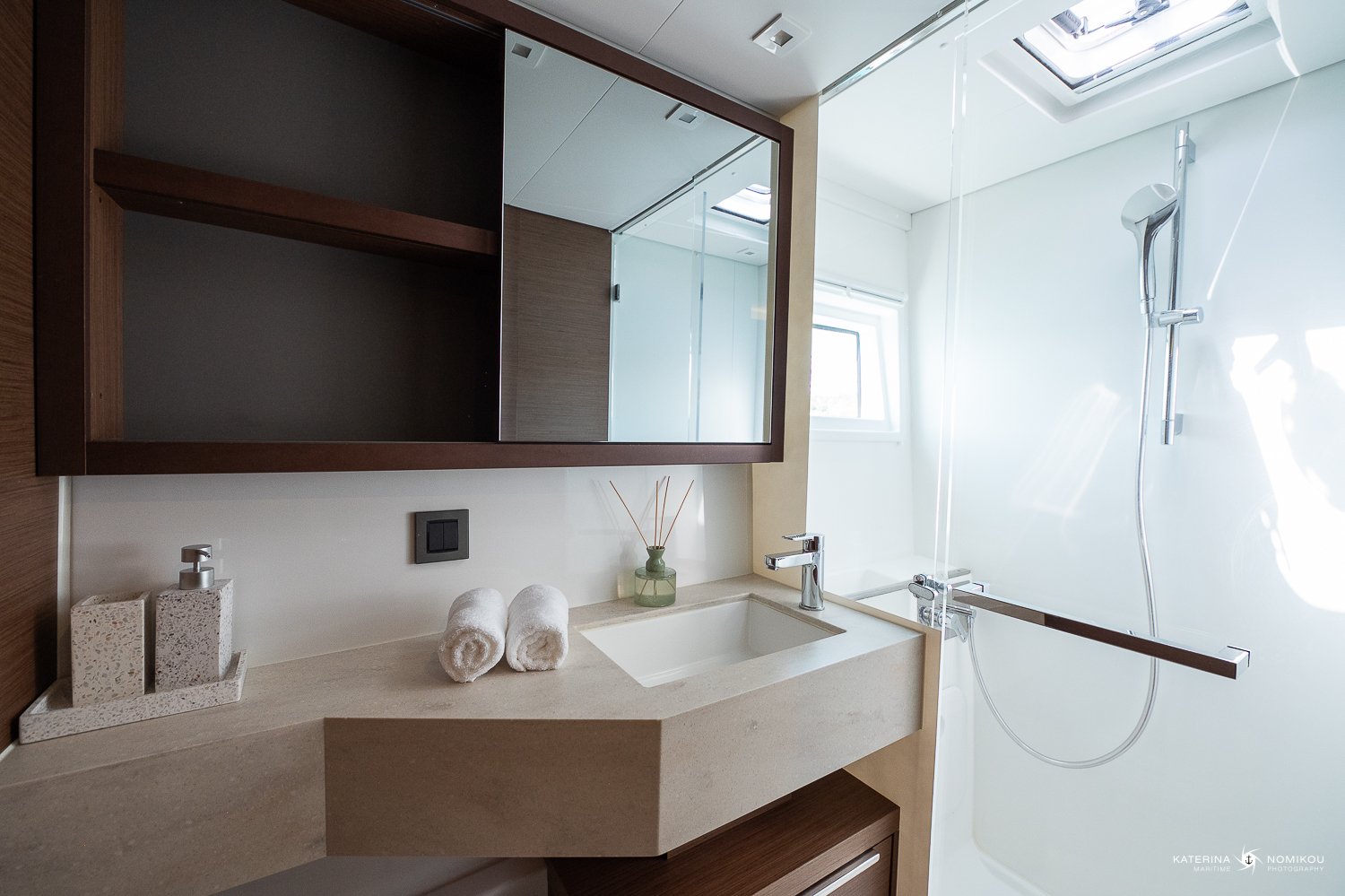 El Marita Brand New 2021 A/C & Generator Skippered - Catamaran in Lefkada