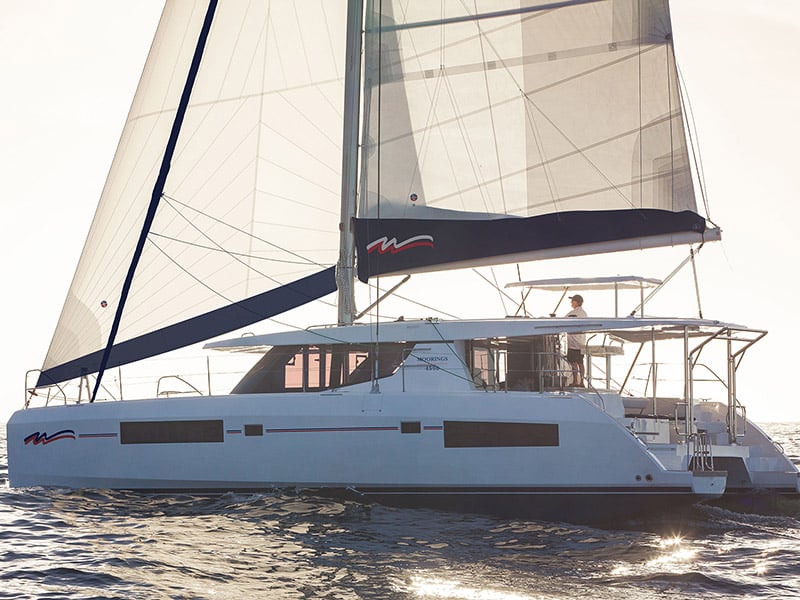 Moorings 4500 Club - Catamaran in Marina