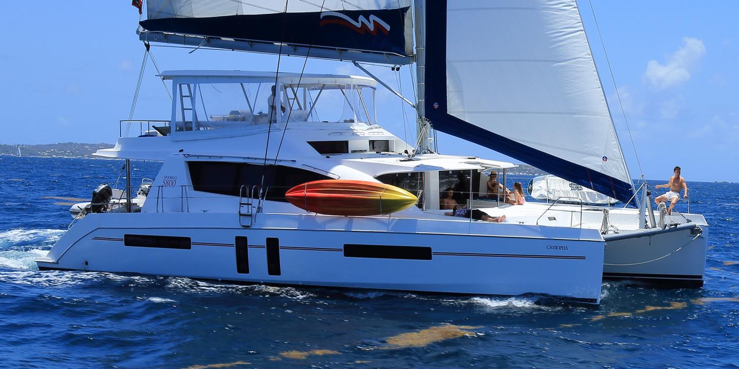 Moorings 5800 Crewed - Catamaran in Wickhams Cay 2