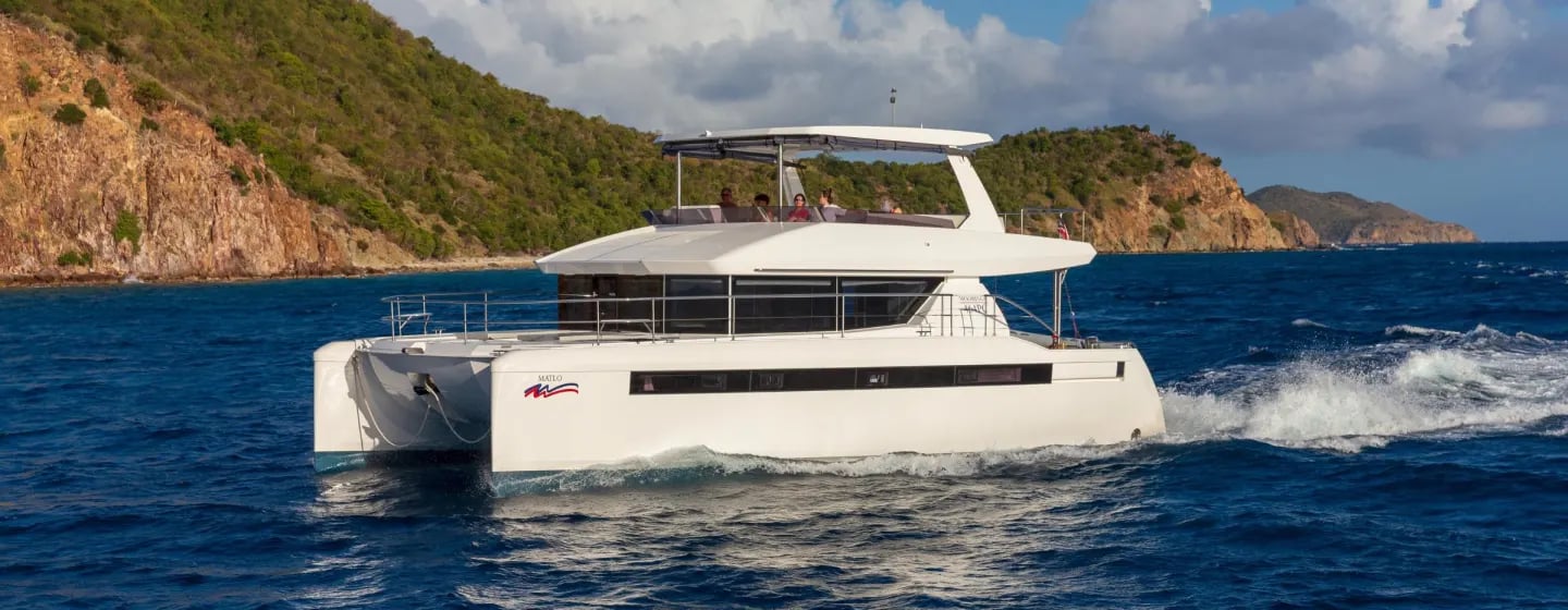 Moorings 464PC Exclusive - Catamaran in Marina