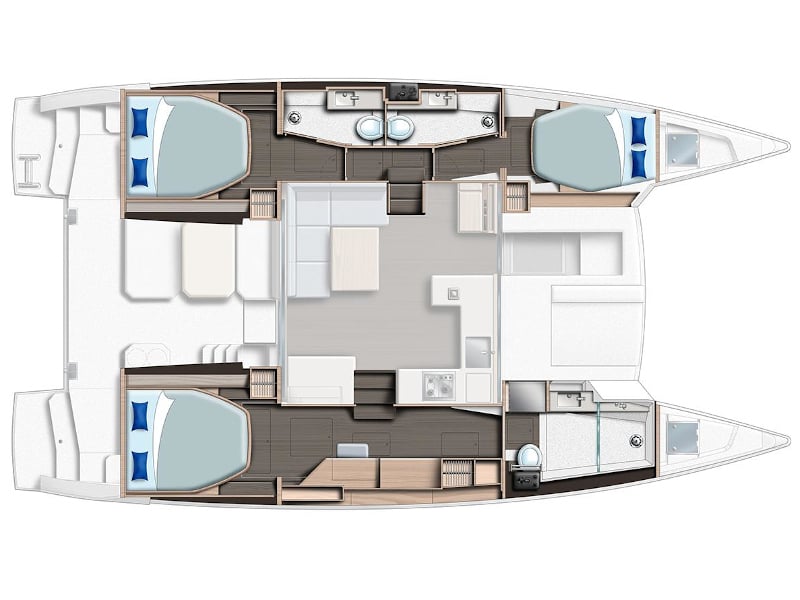 Moorings 4200/3 Club - Catamaran in Wickhams Cay 2