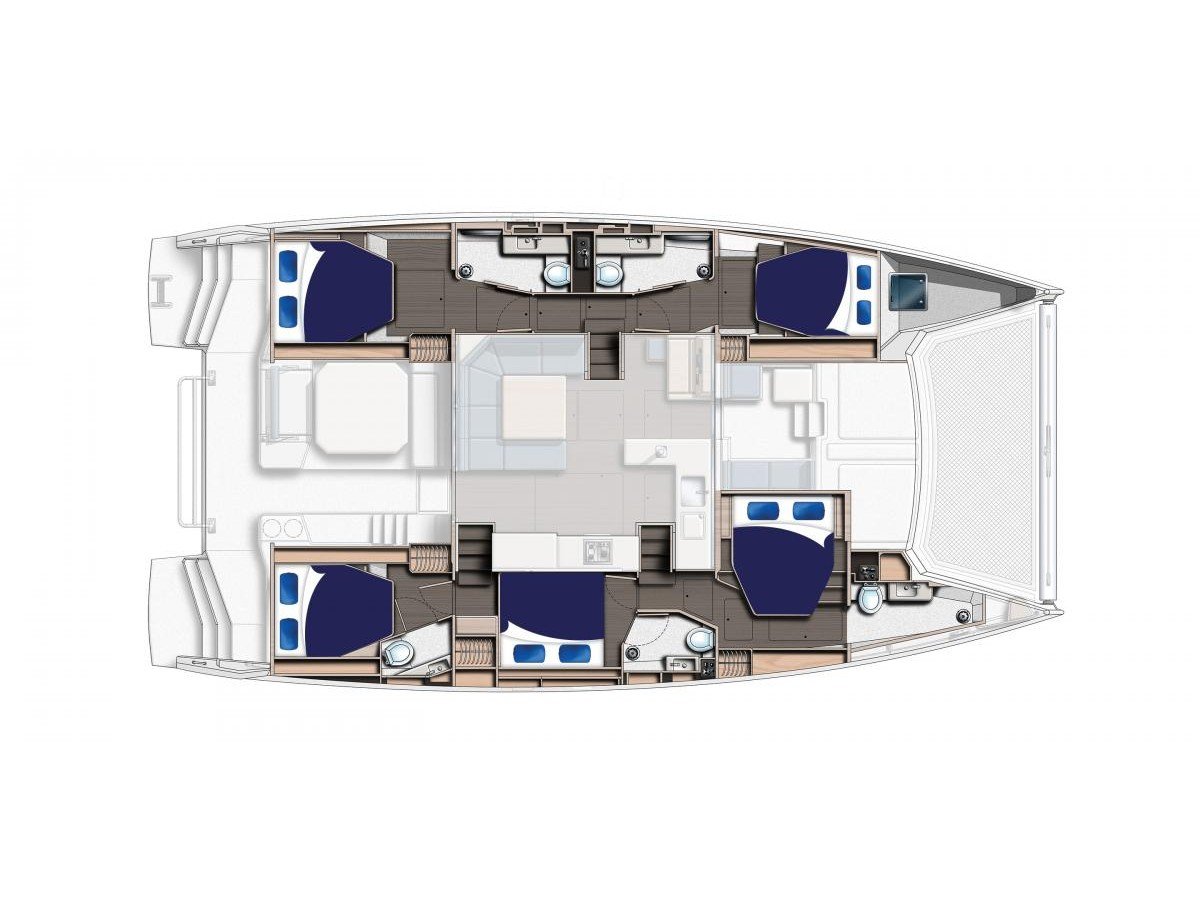 Moorings 5000-5 Exclusive - Catamaran in Providence