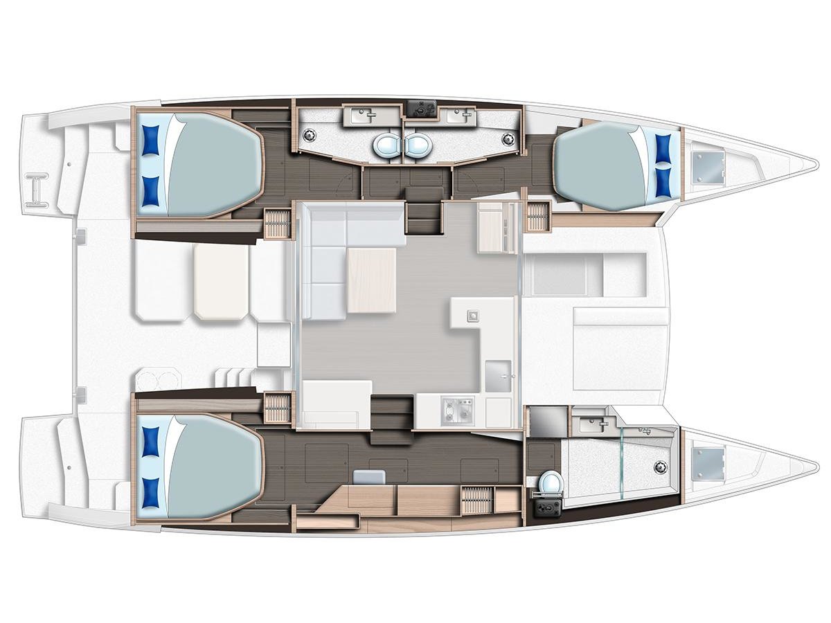 Moorings 4200/3/3 Club - Catamaran in Wickhams Cay 2