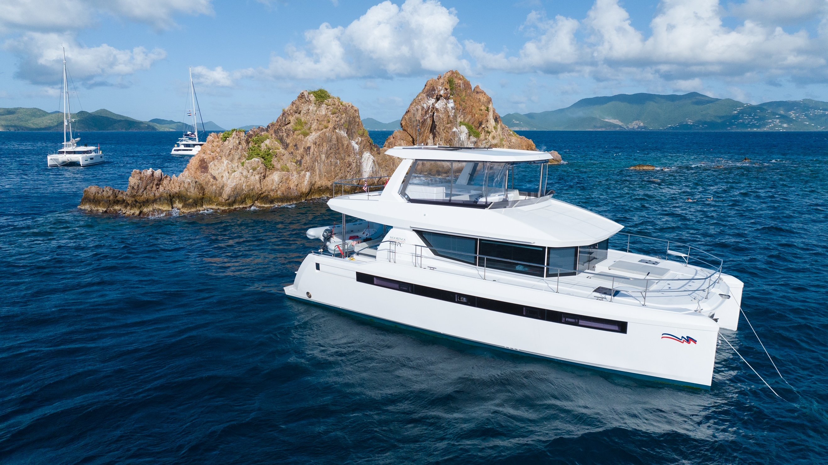 Moorings 403 PC Exclusive - Catamaran in Wickhams Cay 2