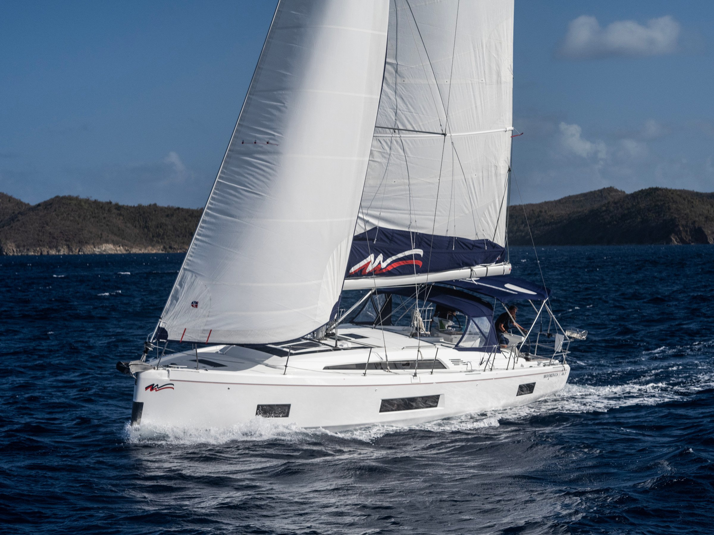 Moorings 46.3 Exclusive - Sailboat in Wickhams Cay 2