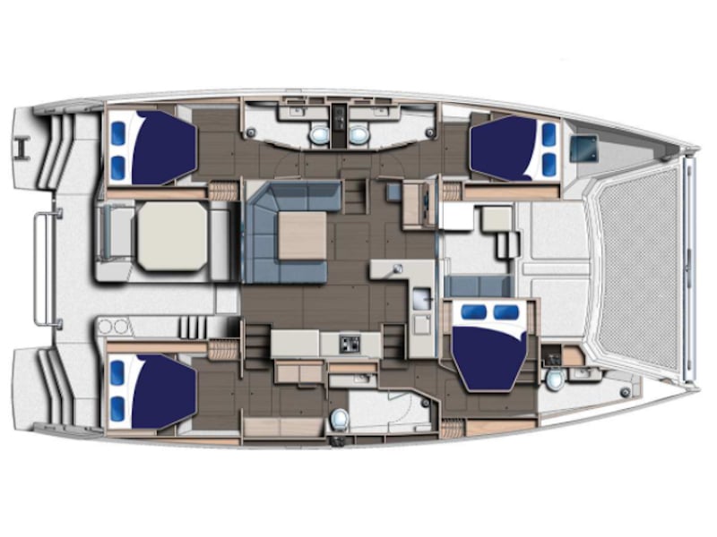 Moorings 5000 Exclusive Plus - Catamaran in Wickhams Cay 2