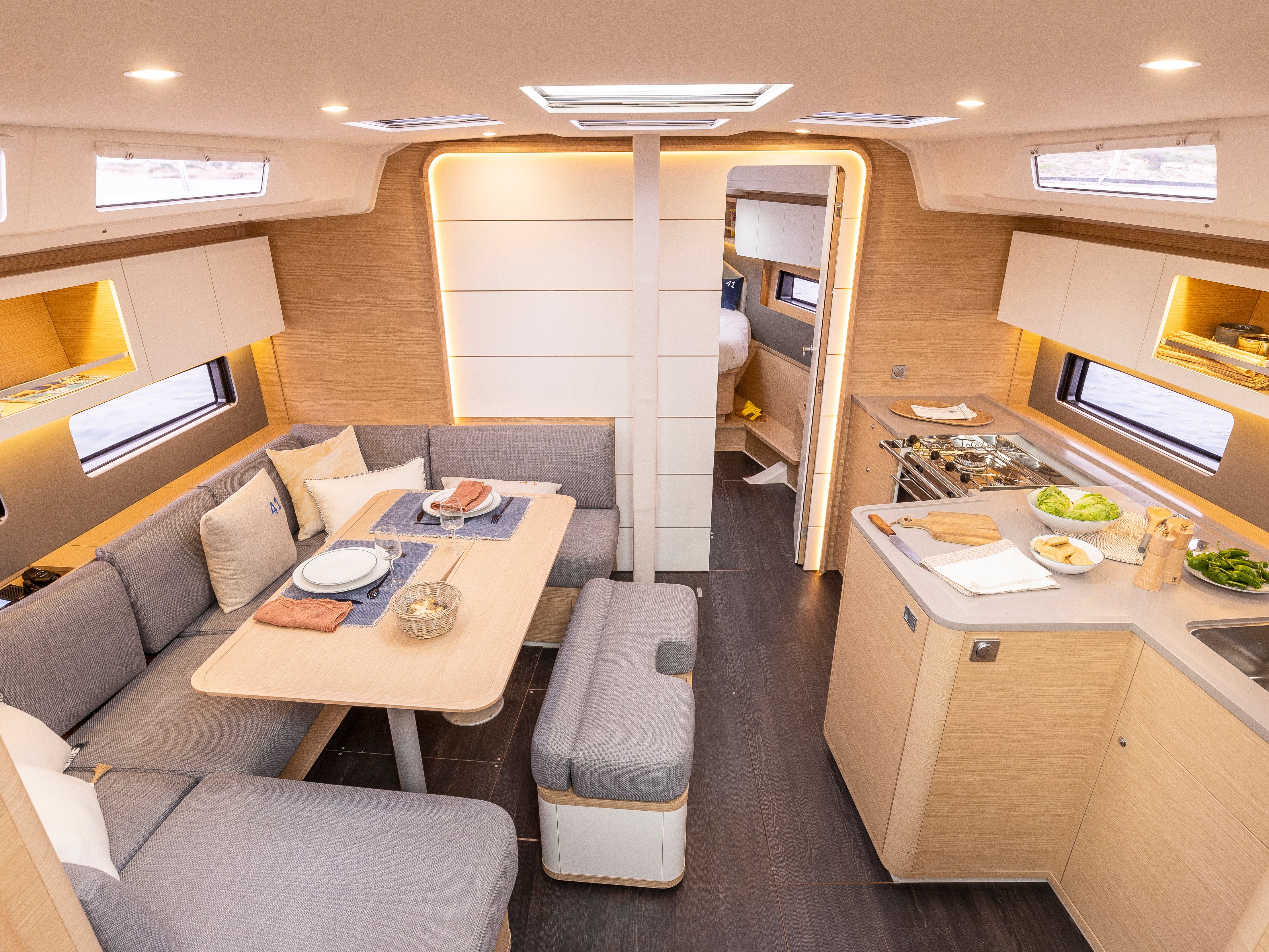 Sunsail 41.3 Premium - Sailboat in Marina