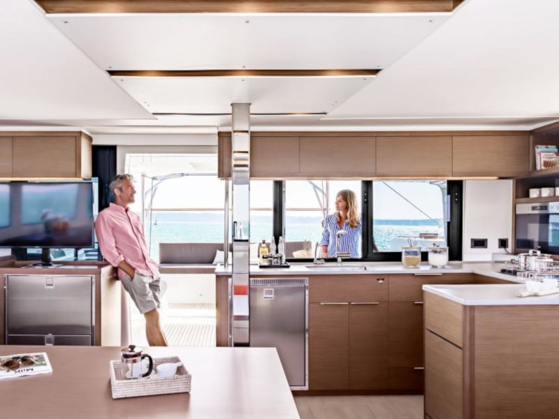 Sunsail 46 Cat Classic - Catamaran in Marina