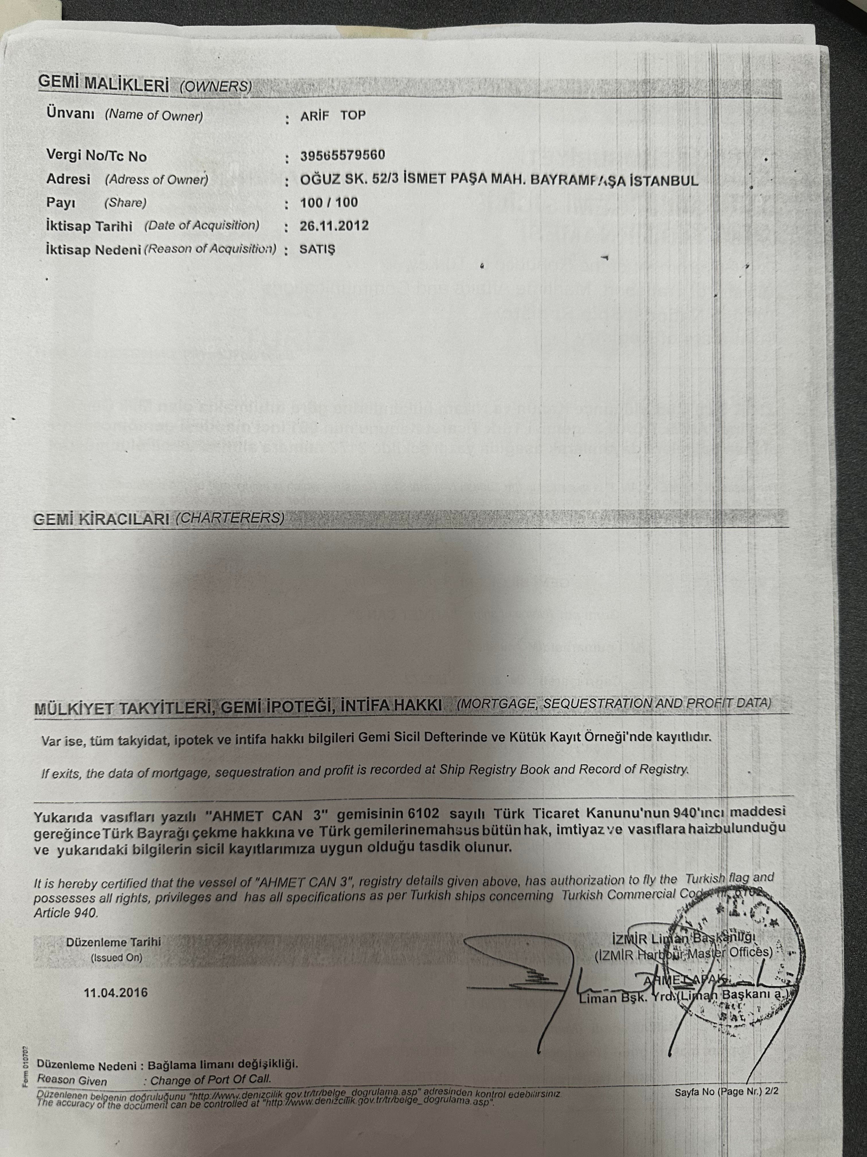 Ahmet CAN 3 - Gulet in Cumhuriyet